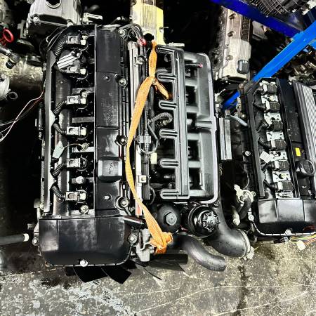 BMW M54B30 Komple çıkma ojinal motor E60-x5-E39-E46 komple motor gövde motor