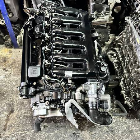 BMW M57D30 Komple çıkma ojinal motor E60 x5-x6 komple motor gövde motor
