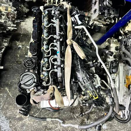 BMW N57D30B Komple çıkma ojinal motor x5-x6-F10 komple motor gövde motor